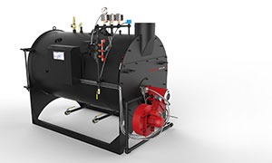 Commercial boiler made by Los Angeles company